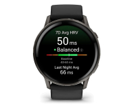 Garmin Venu 4 Slate 45mm z czarnym paskiem - 1363879 - zdjęcie 2